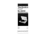 TECHNICS SL-Q202 Owner's Manual cover photo