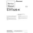 PIONEER S-H152B-K Service Manual cover photo