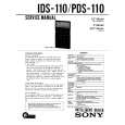 SONY PDS110 Service Manual cover photo