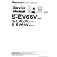 PIONEER SEV66V Service Manual cover photo