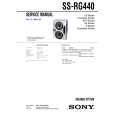 SONY SSRG440 Service Manual cover photo