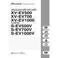 PIONEER XV-EV1000/DTXJ Owner's Manual cover photo