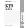 PIONEER XV-DV8 Owner's Manual cover photo