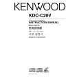 KENWOOD KDC-C20V Owner's Manual cover photo