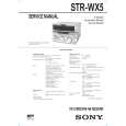 SONY STRWX5 Service Manual cover photo