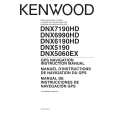 KENWOOD DNX9990HD Owner's Manual cover photo