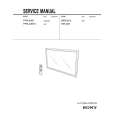 SONY PFM42B1 Service Manual cover photo