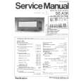 TECHNICS SEA3K Service Manual cover photo