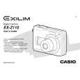 CASIO EXZ110 Owner's Manual cover photo