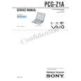 SONY PCGZ1A Service Manual cover photo