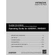 HITACHI 42HDX61 Owner's Manual cover photo