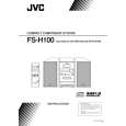 JVC FS-H100 Owner's Manual cover photo