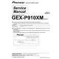 PIONEER GEX-P910XM-2 Service Manual cover photo