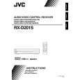 JVC RX-D201S Owner's Manual cover photo