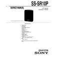 SONY SS-SR10P Service Manual cover photo