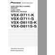 PIONEER VSX-D811S-K Owner's Manual cover photo