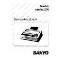 SANYO SANFAX200 Service Manual cover photo