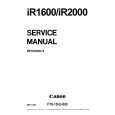 CANON IR1600 Service Manual cover photo