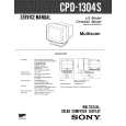 SONY CPD-1304S Owner's Manual cover photo