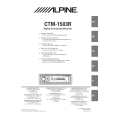 ALPINE CTM1503R Owner's Manual cover photo