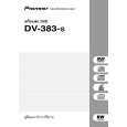 PIONEER DV-383-S/RTXTL Owner's Manual cover photo