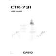 CASIO CTK-731 Owner's Manual cover photo