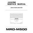 ALPINE MRDM500 Service Manual cover photo