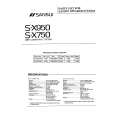 SANSUI S-X750 Service Manual cover photo