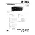 SONY TAD905 Service Manual cover photo