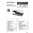 SANYO VTC5000 Service Manual cover photo