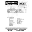 HITACHI TRKW22 Service Manual cover photo