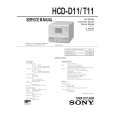 SONY HCDT11 Service Manual cover photo