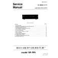 MARANTZ SR50L Service Manual cover photo