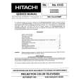 HITACHI 53SDX89B Service Manual cover photo