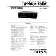 SONY TA-F645R Service Manual cover photo