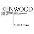 KENWOOD KDC-8024 Owner's Manual cover photo