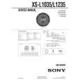 SONY XSL1235 Service Manual cover photo
