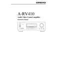 ONKYO ARV410 Owner's Manual cover photo
