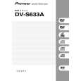 PIONEER DV-S633A/BKXJ Owner's Manual cover photo