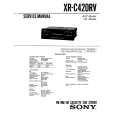 SONY XRC420RV Service Manual cover photo