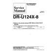 PIONEER DRU124X8 Service Manual cover photo