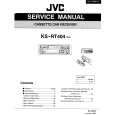 JVC KSRT404 Service Manual cover photo