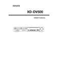 AIWA XDDV500 Owner's Manual cover photo