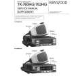 KENWOOD TK760HG Service Manual cover photo