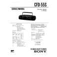 SONY CFD55S Service Manual cover photo