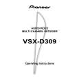PIONEER VSX-D409/KCXJI Owner's Manual cover photo