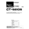 PIONEER CT-S810S Service Manual cover photo