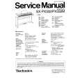 TECHNICS SXPX332M Service Manual cover photo