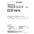 PIONEER CLD-V870 Service Manual cover photo