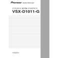 PIONEER VSX-D1011-G/NKXJI Owner's Manual cover photo